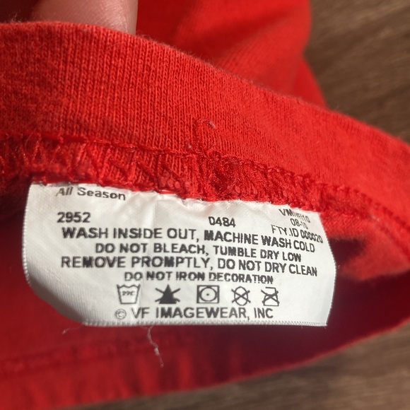 EUC Texas Rangers American League Champions 2010 Size 2XL Red T-Shirt MLB - Picture 7 of 8